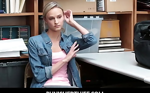 PunishedThief  -    Shoplifter Taken to Back Room and Fucked By Officer - Emma Hix