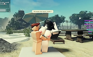 Creampied Her Pussy In Roblox (feat. @akaridere)