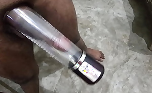 Pumping dick with cumshot