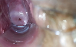 Pulsating orgasm inside pussy