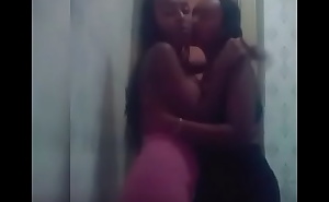 Ethiopian lesbians kissing