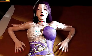 Hentai 3D (ep83)- Deep purple princess get cumshot