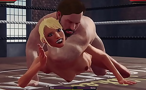Ethan vs Monica (Naked Fighter 3D)
