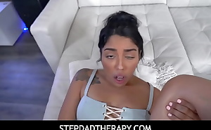 StepDadTherapy  -    Hot Stepdaughter Vanessa Sky Took Huge LOAD On her FACE after good fuck