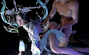 Hentai 3D - 108 Goddess (ep 42) - Queen get threesome P2