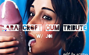 Our First Lara Croft Cum Tribute // feat. Female AI JOI Encouragement // For Men and Women // 18  and Older ONLY // Tomb Raider XXX