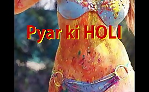 Desi wife Holi Sex 2023. Indian Wife boobs sex on holi Hindi sex story