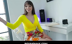 PovMom4K  -  Big Titted StepMother Rewards Her Naughty Stepson For Good Behaving With A Dripping Blowjob