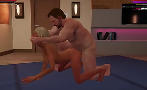 Ethan vs Anise II (Naked Fighter 3D)