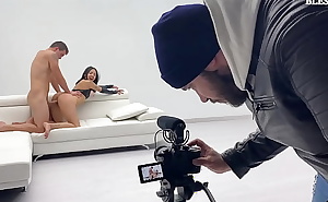 Behind the scenes of a porn movie - Valeria Valois and Jimmy Bud and Magic Javi and Marina Gold
