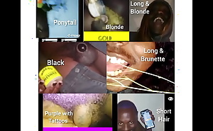 Picking and choosing favorite hairstyle with genitals...