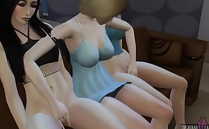 I was Watching Television With my Friends and I Ended up Fucking Them - Sexual Hot Animations
