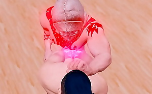 3D GAY PORN - SOLDIER WITH HELMET FUCKING YUMMY IN THE GYM