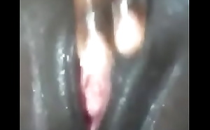 Pussy play time solo ebony amateure