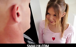 Small18 - Lucky Stud Takes Good Care Of The Tight Teen Pussy Of His Bosses StepDaughter