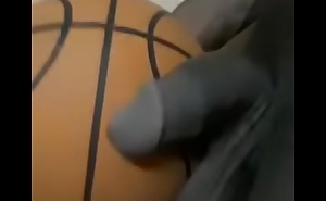 Basketball excitement of penis