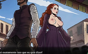 Game of Whores ep 14 Boquetes da Sansa em publico