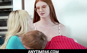 AnyTime4K - Two Freeuse Teens Are Anytime Sex Three's Company Parody - Jane Rogers, Minxx Marley