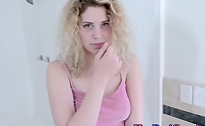 Pussy fingering blonde stepdaughter teen