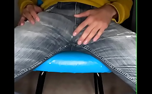 Precumming in Jeans While Trying to Read a Book