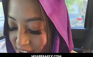 HijabFamily - Cutie In Hijab Fucks Her Habibi- Alexia Anders
