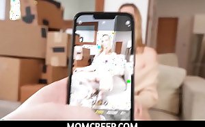 MomCreep - STEPSON helps mature MILF step mom Lilly James to sell all her clothing and she rewarded him