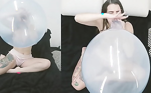 1m-B2PBalloon 12'inflated mouth popface