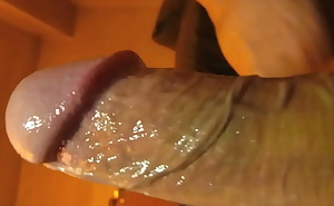 Cumshot from side angle
