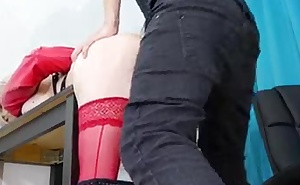 Hot wife locked in a straitjacket and fucked enduring