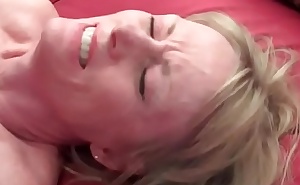 Fuck Grandma In Red In Bed