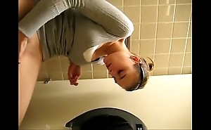Masterbating almost toilet- nicewebcamgirls XXX video 